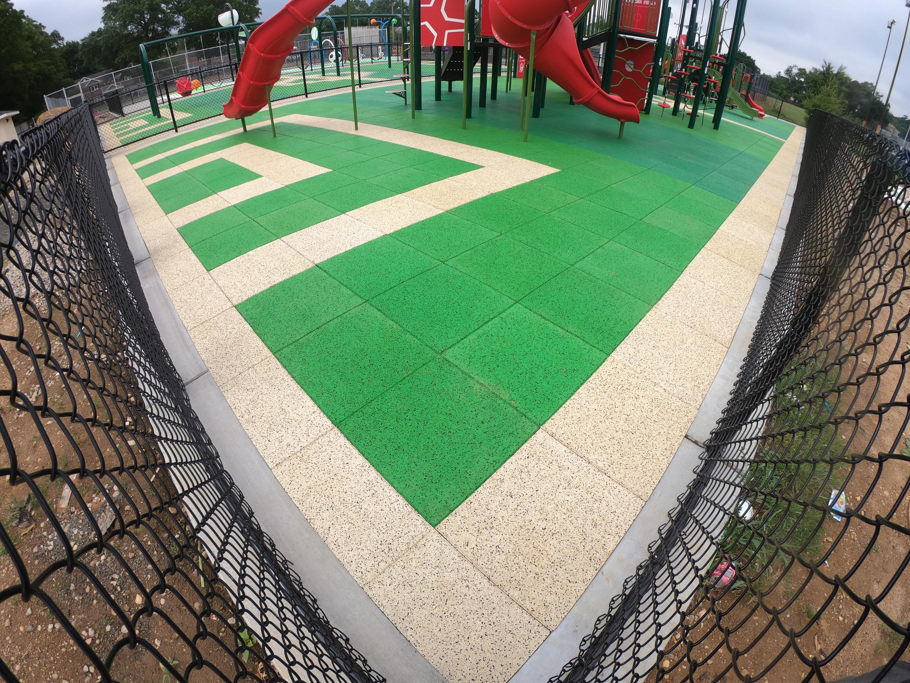 Safe Play Tiles Park Playground Surfaces Town Playground Tiles